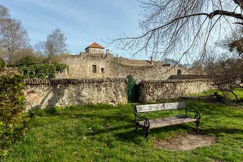Castle of Tata on a sunny day