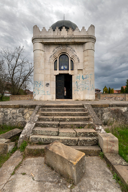The Schossberger mausoleum in Aszód,