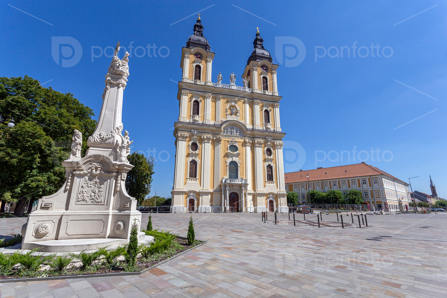 St. Mary Cathedral in Kalocsa, Hungary