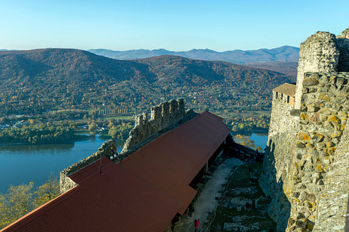 The Citadel castle of Visegrád
