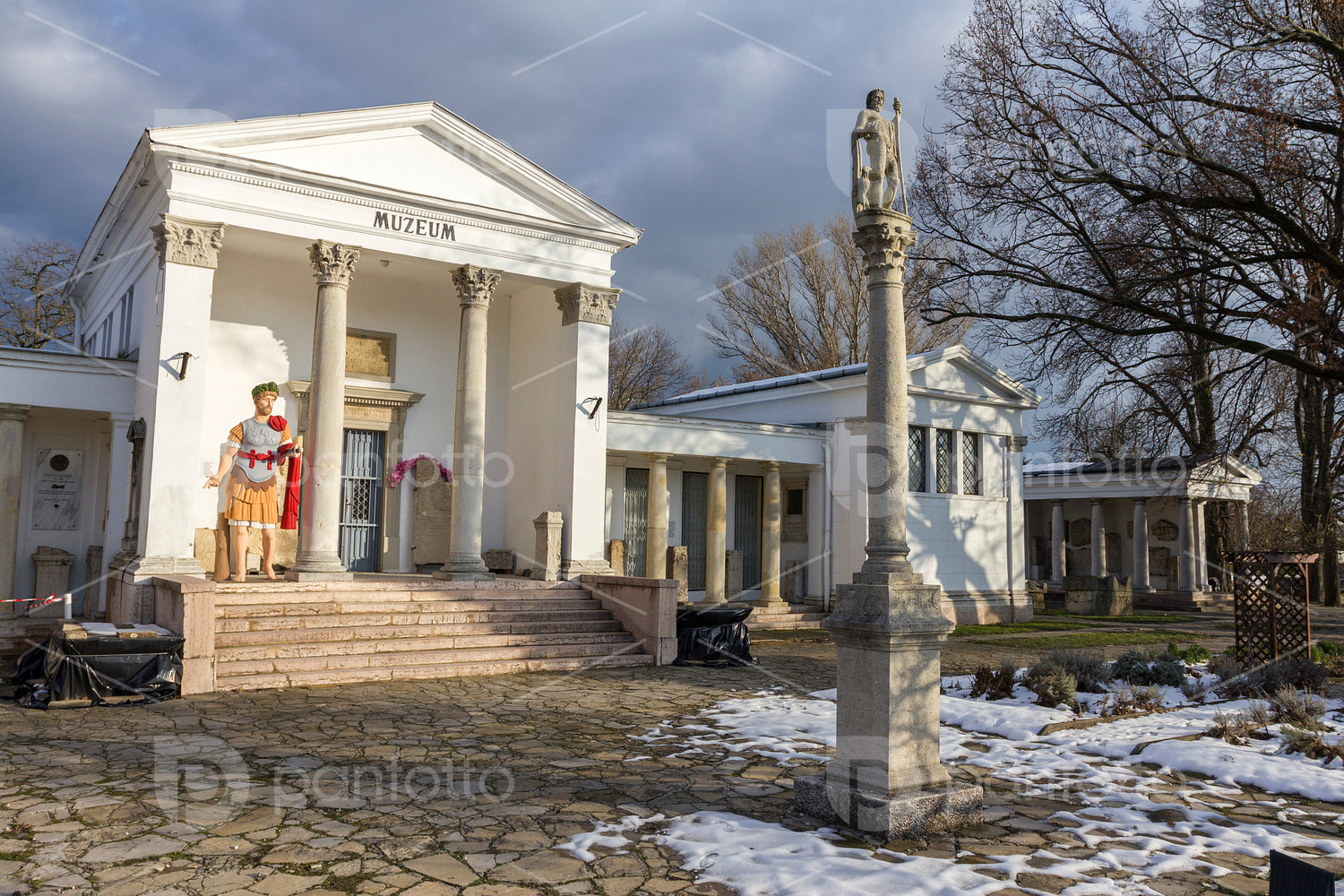 Roman ruins in Aquincum
