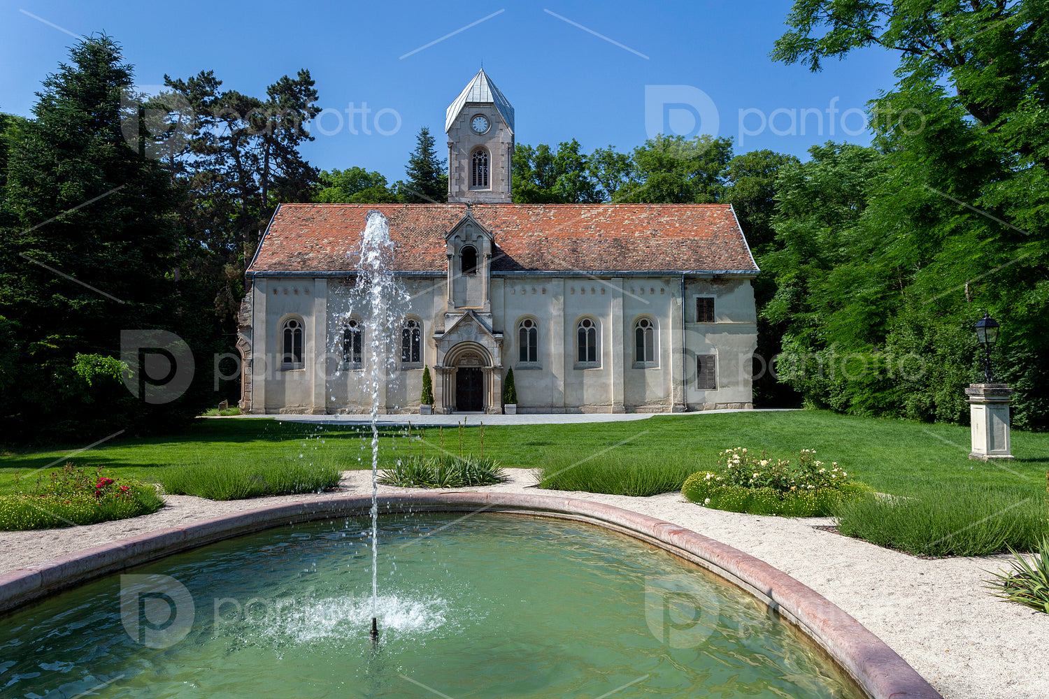 Chapel in the Arboretum of Alcsút