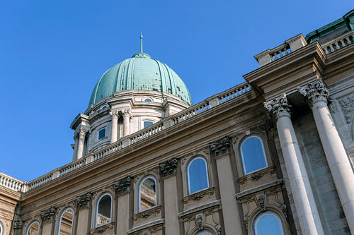 The Buda Castle in Budapest