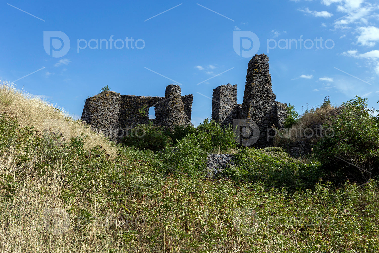Ruins of the castle of Csobánc