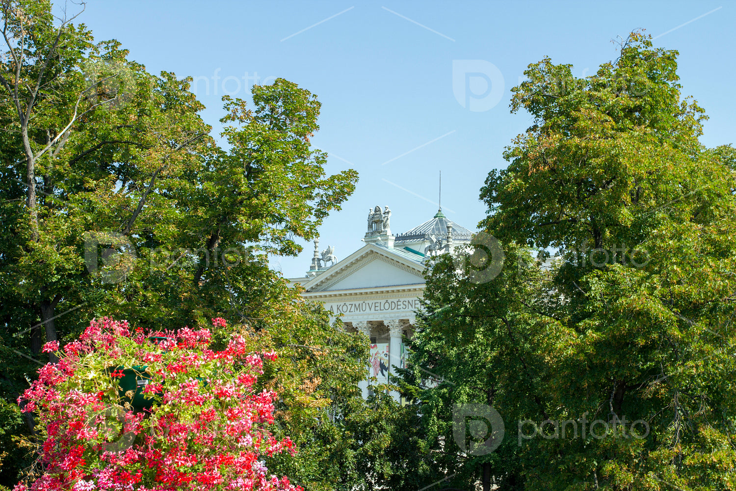 Museum park in Szeged