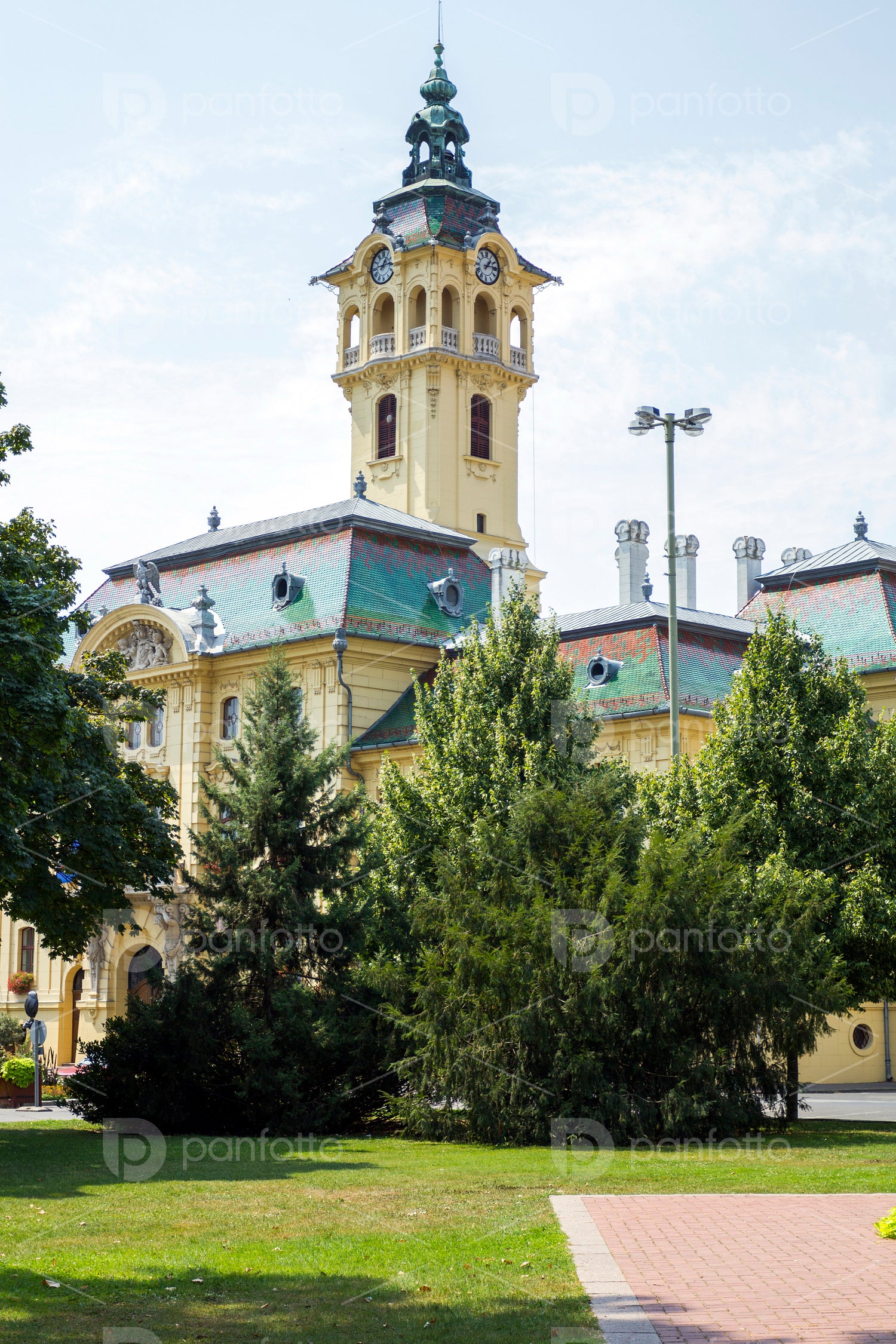 The town hall of Szeged
