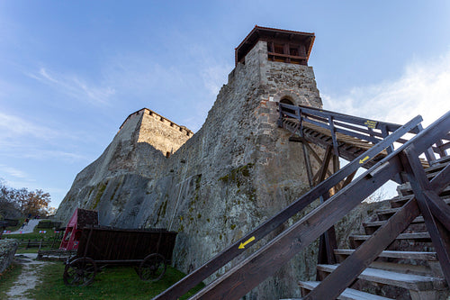 The Citadel castle of Visegrád