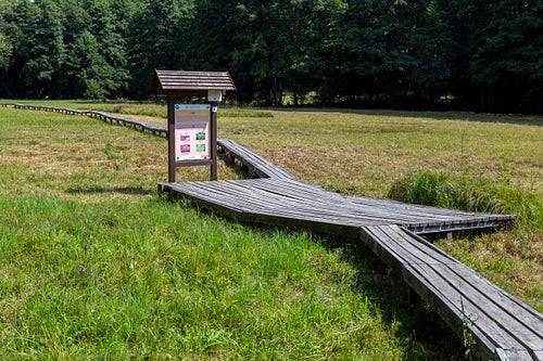 The moorland in Szőce