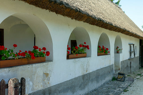 Traditional Hungarian house in Nagyvázsony