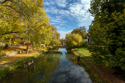 Bridge on a channel in Gyula