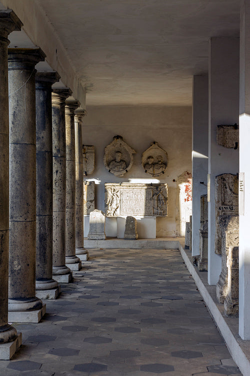 Roman ruins in Aquincum