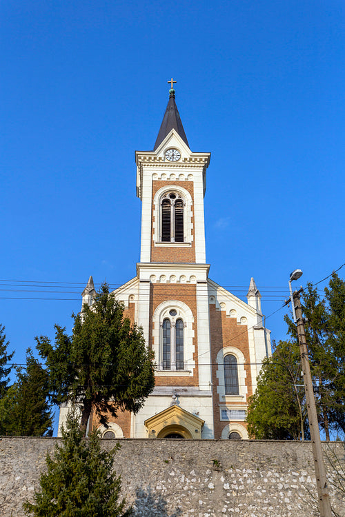 Catholic church in Banhida, Tatabanya