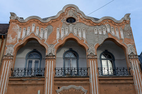 Art nouveau building in Székesfehérvár