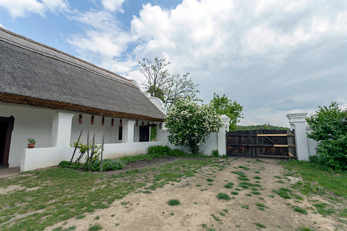 Traditional cottage house of Sükősd