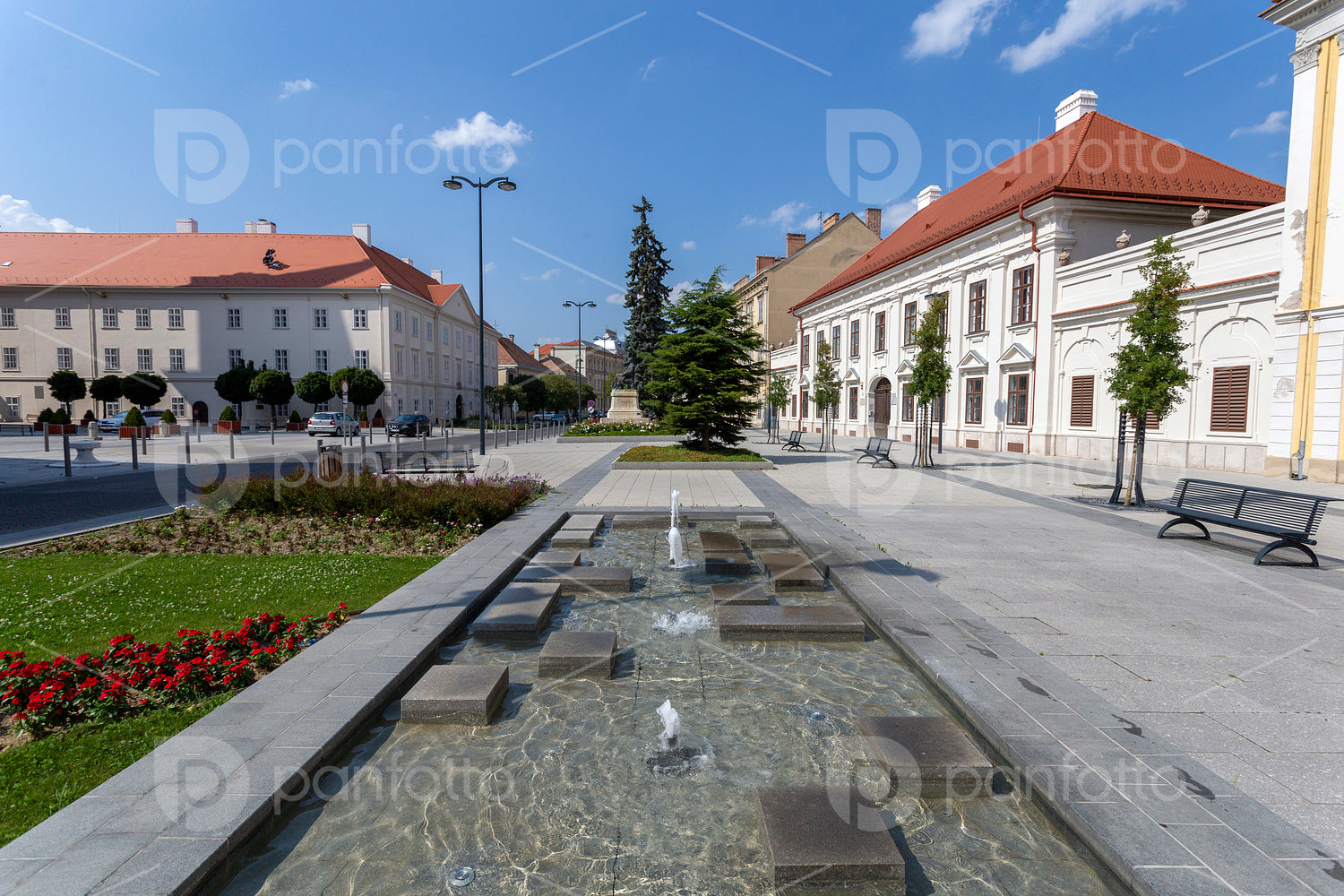 Summer day in Szombathely, Hungary