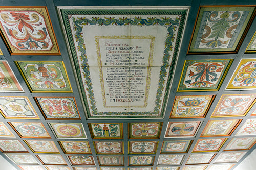 Cassette ceiling in Szenna