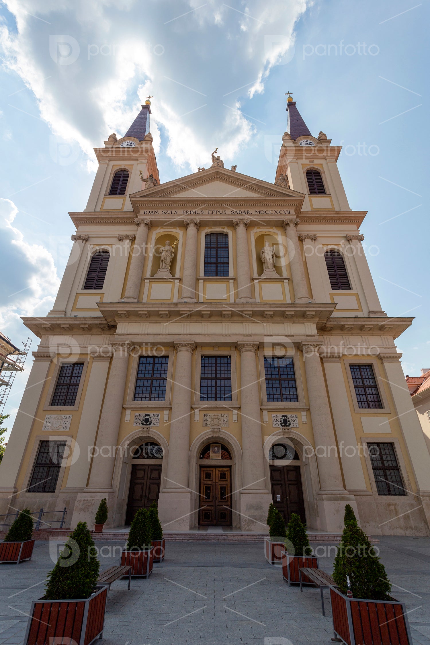 Szombathely Cathedral in Hungary