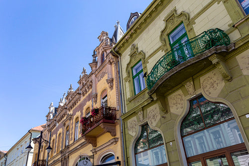 Old street in Kaposvár