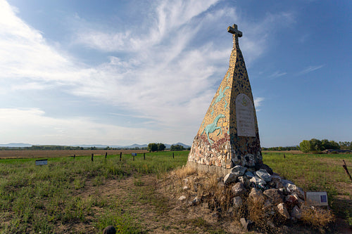 Memorial Park of the Hungarian conquest in Karos