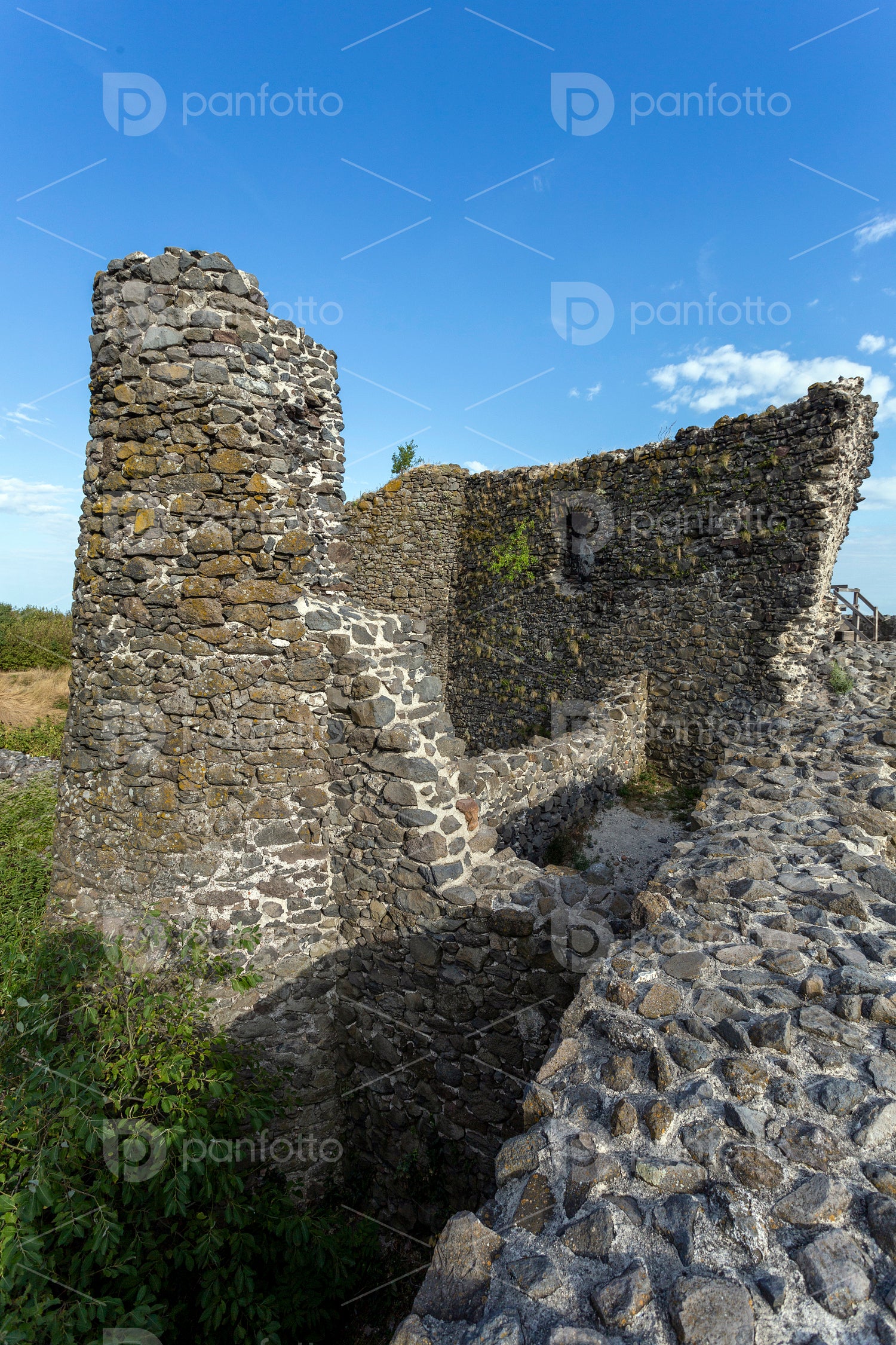 Ruins of the castle of Csobánc