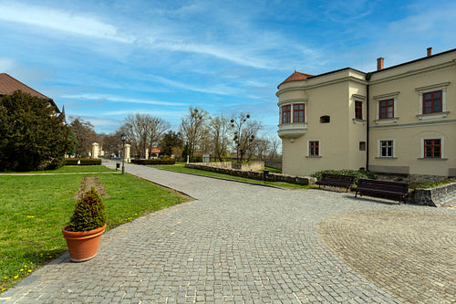 Entrance of the Castle of Sárospatak