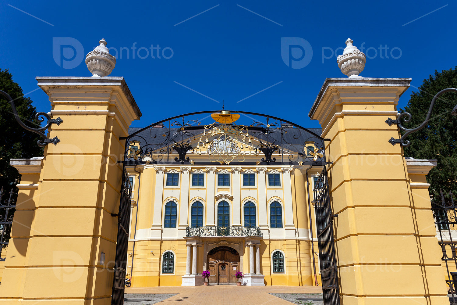 The Archiepiscopal Palace in Kalocsa, Hungary