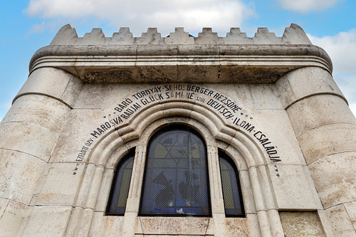 The Schossberger mausoleum in Aszód,