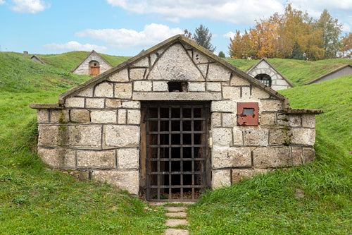 Wine cellars in Hercegkút