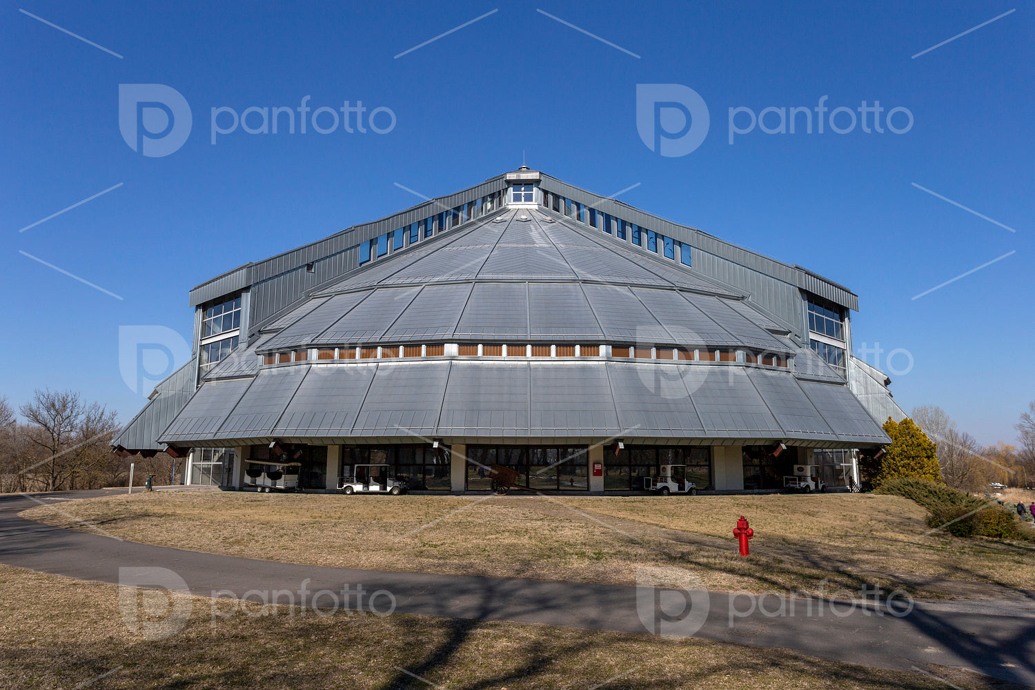 Rotunda in Ópusztaszer National Heritage Park