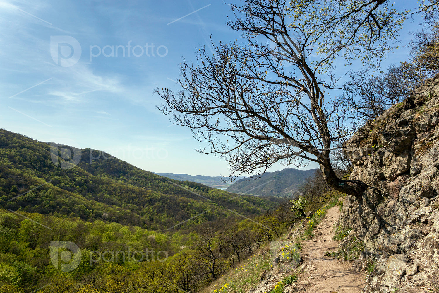 Spartacus trail in the Visegrád Mountains