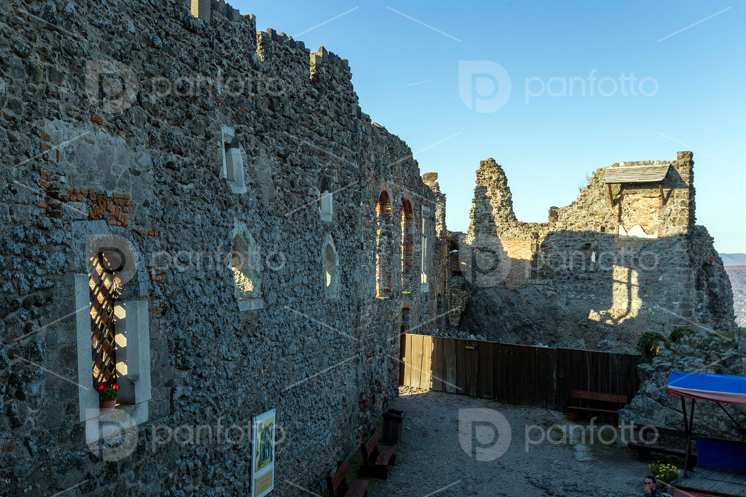 The Citadel castle of Visegrád