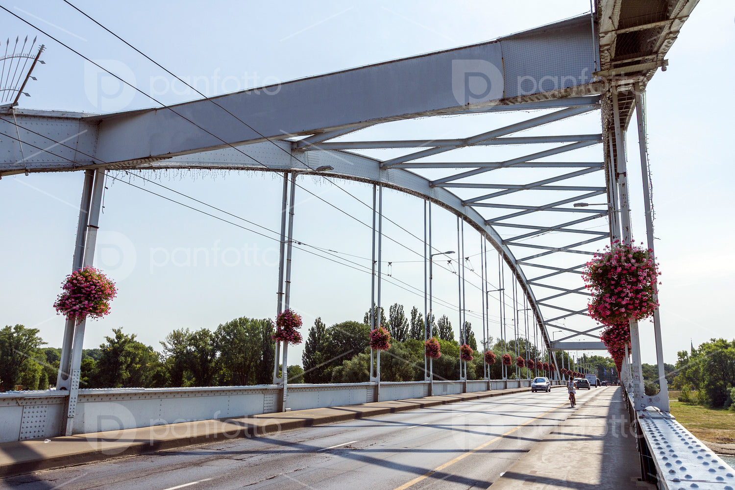 Downtown bridge (Belvárosi híd) in Szeged