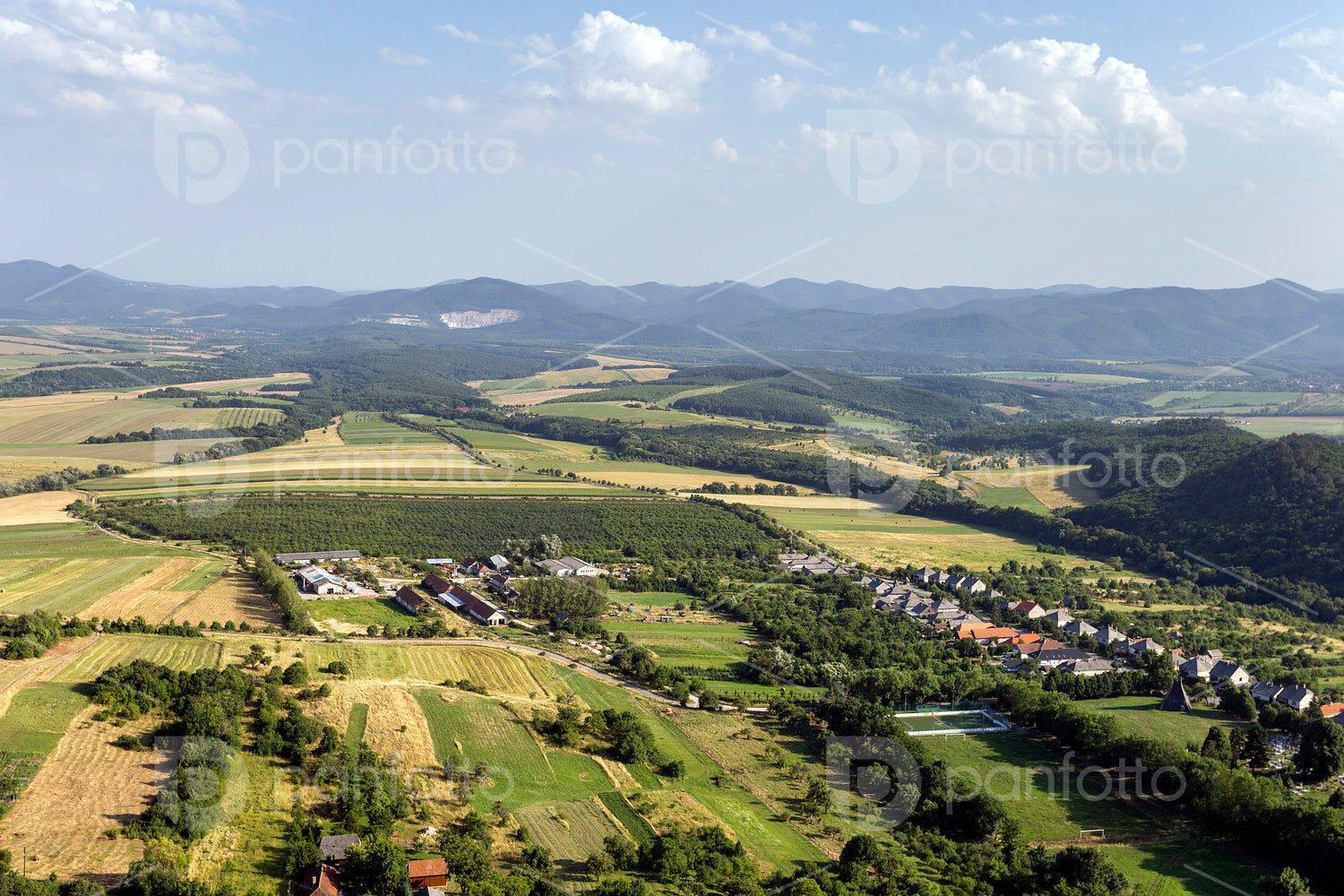 View from the Castle of Füzér