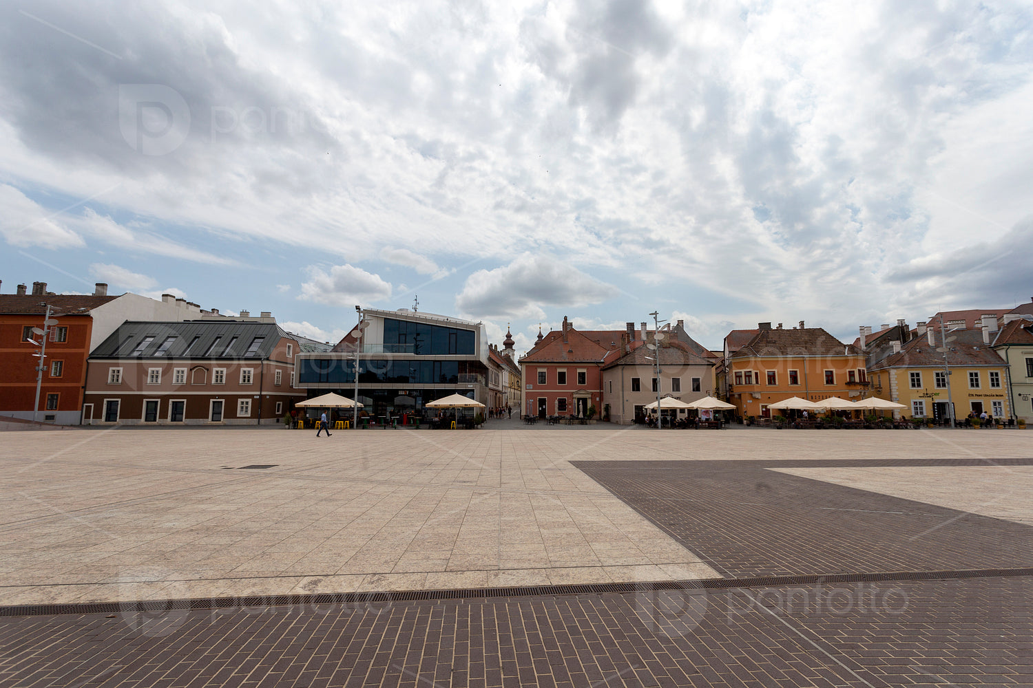 Town square in Gyor