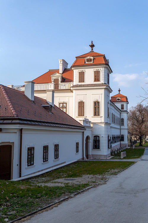 Esterhazy palace in Tata, Hungary