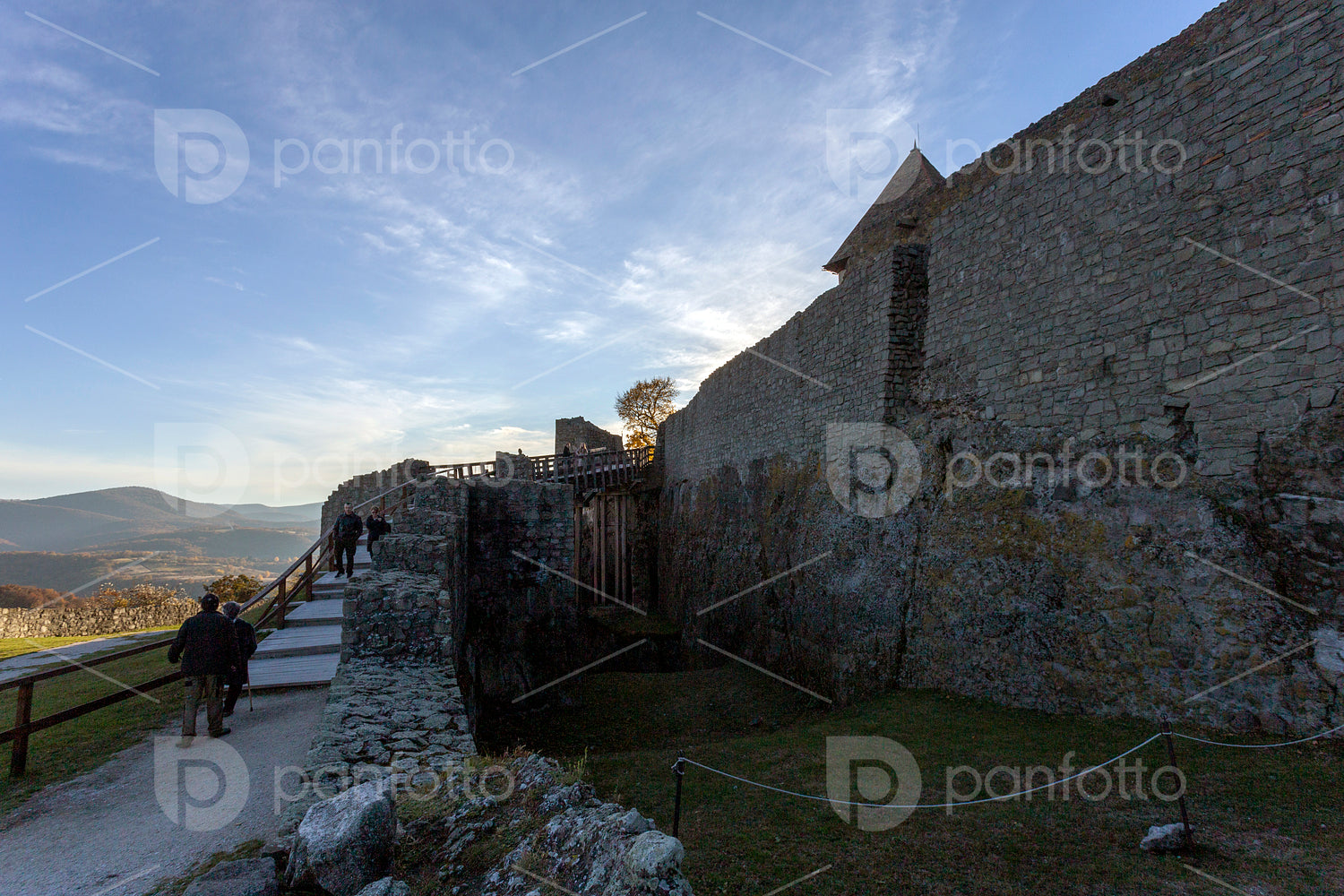 The Citadel castle of Visegrád