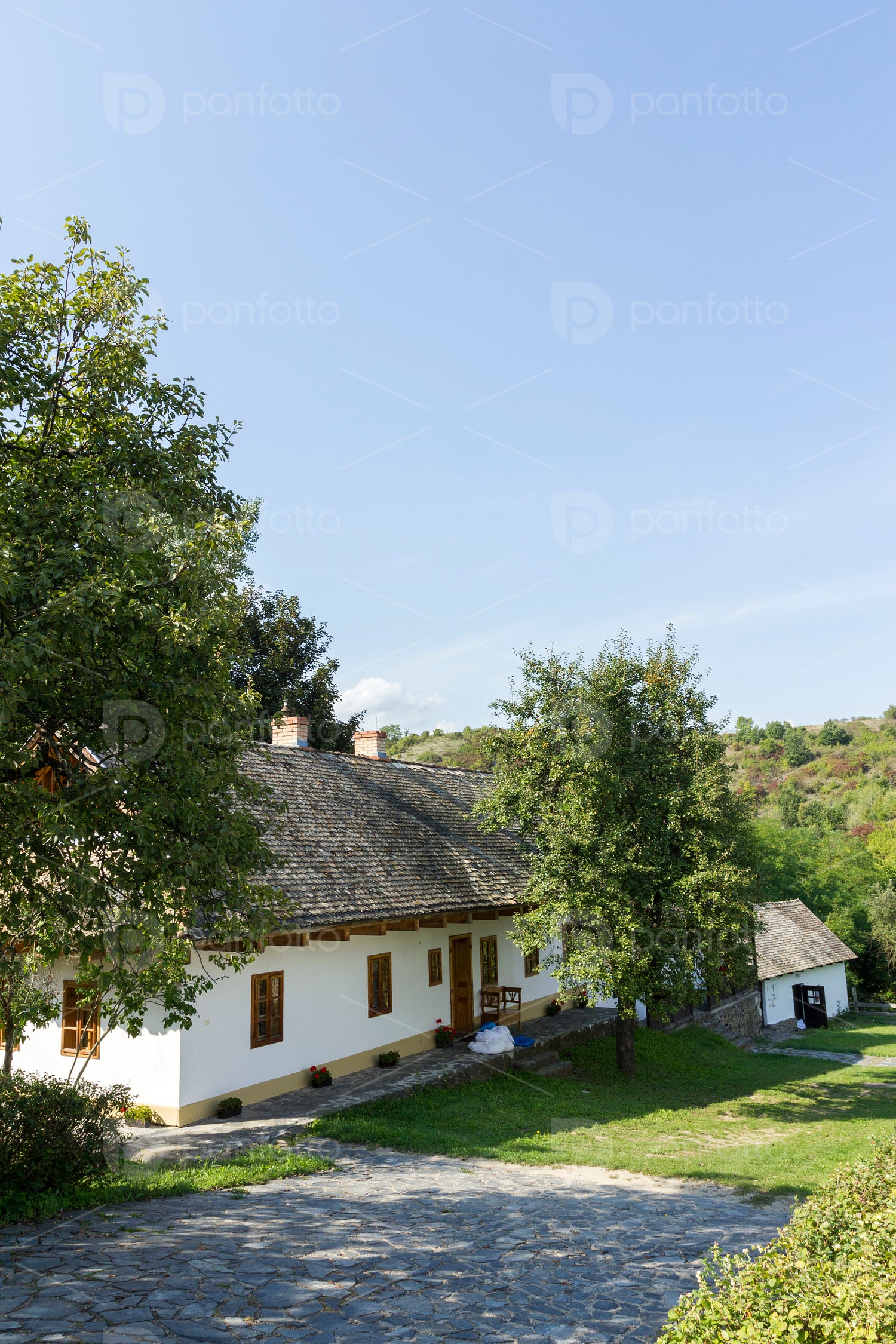 Village houses in Holloko
