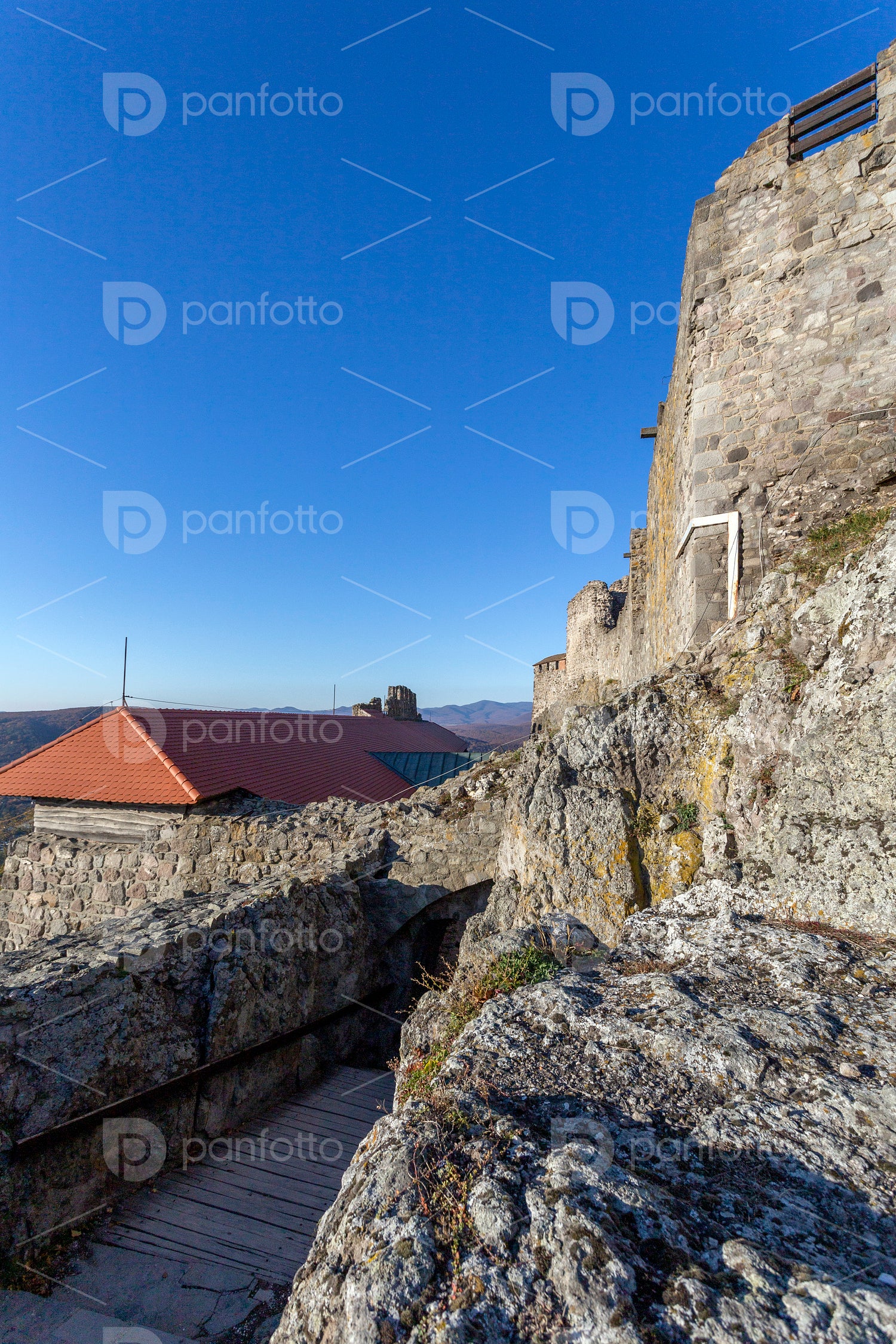 The Citadel castle of Visegrád