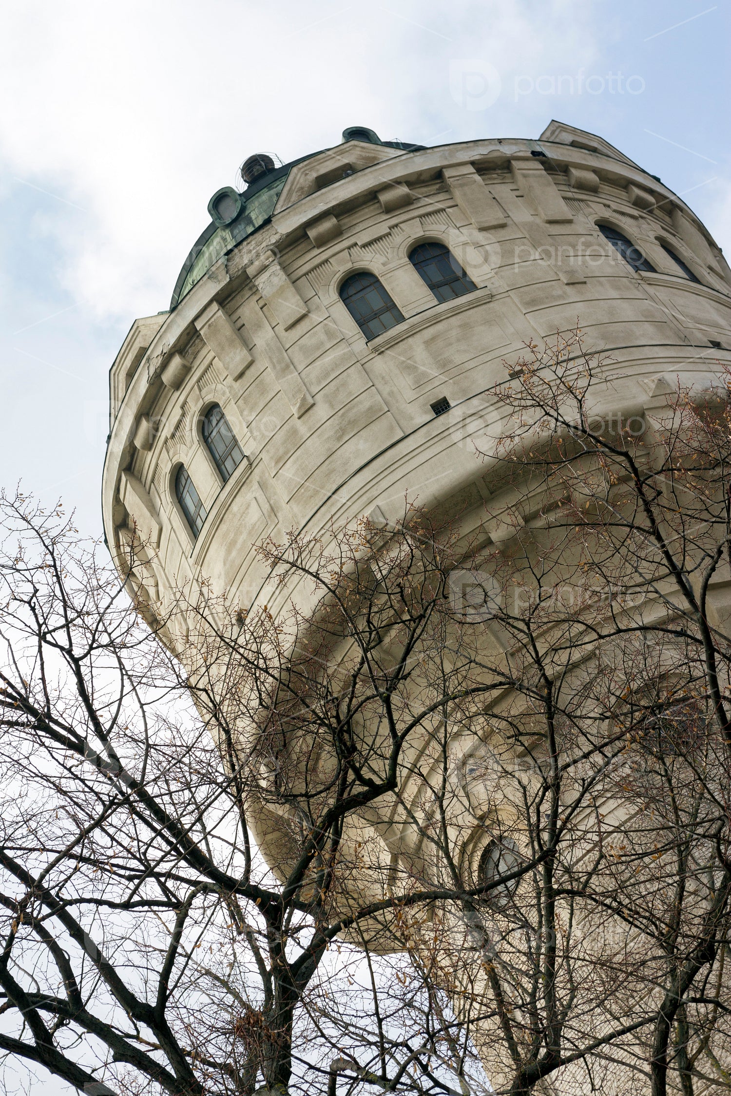 Water tower in Budapest