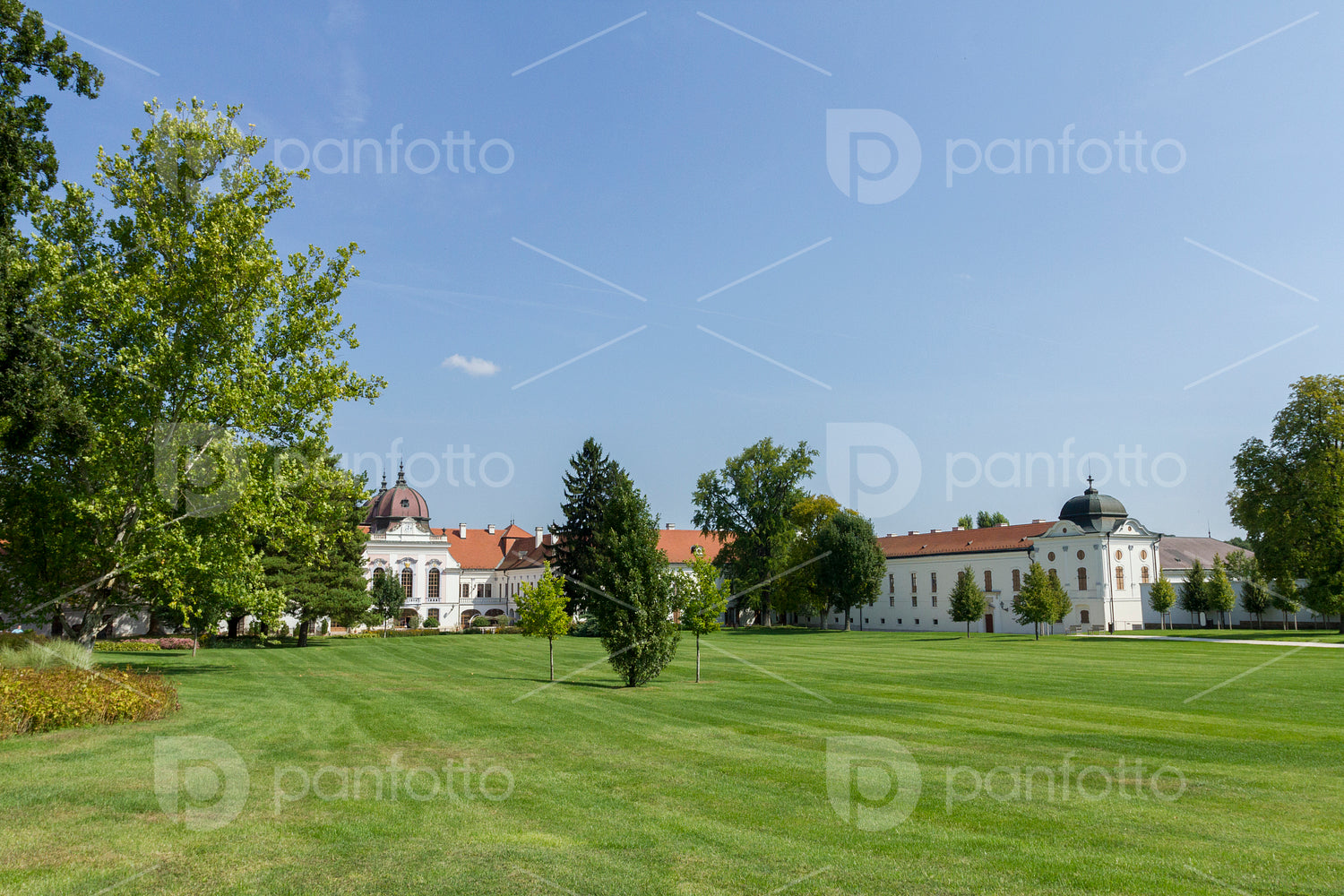 Garden of the Royal Palace of Godollo