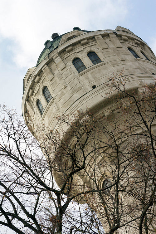 Water tower in Budapest