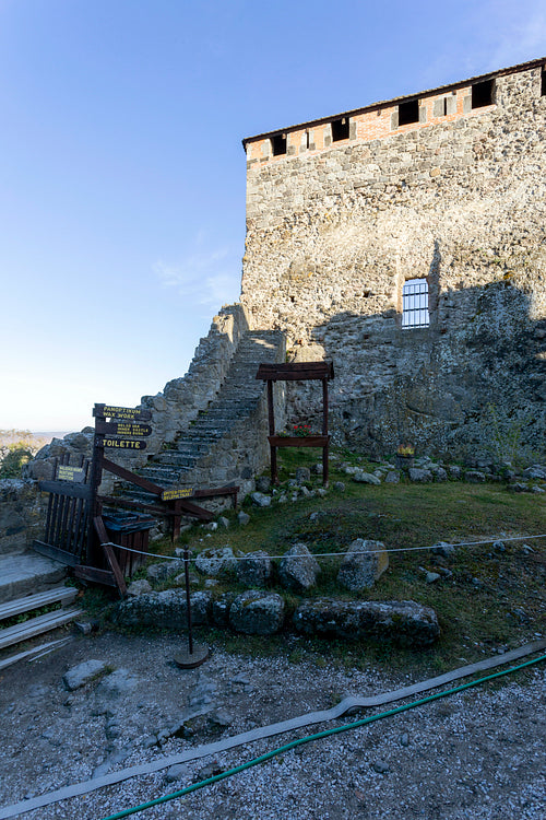 The Citadel castle of Visegrád
