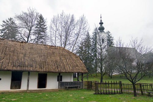 Museum village in Szenna