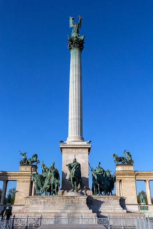 Heroes' Square in Budapest
