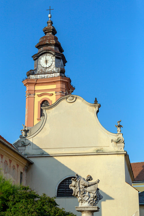 The Piarist Church in Sátoraljaújhely