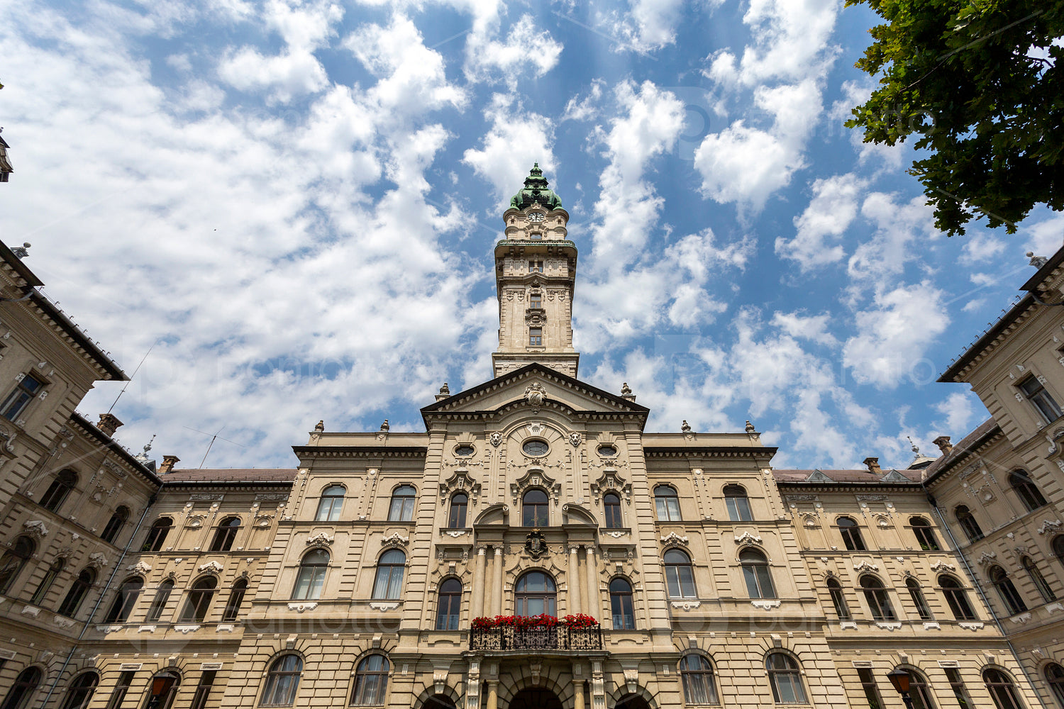 Town hall of Gyor, Hungary