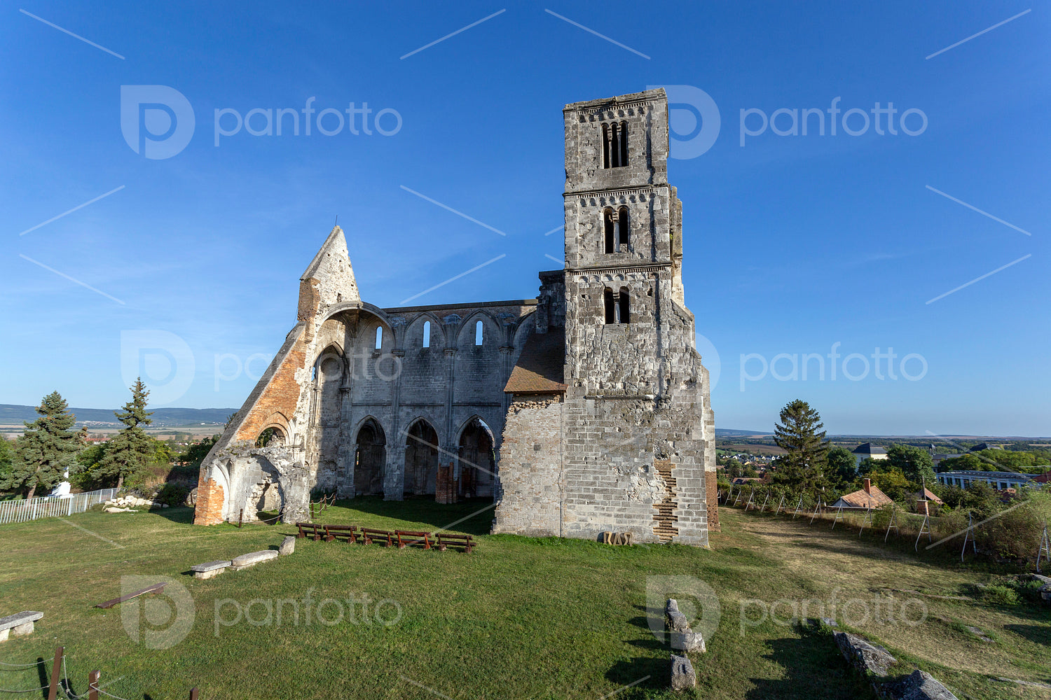 Premontre monastery church of Zsambek