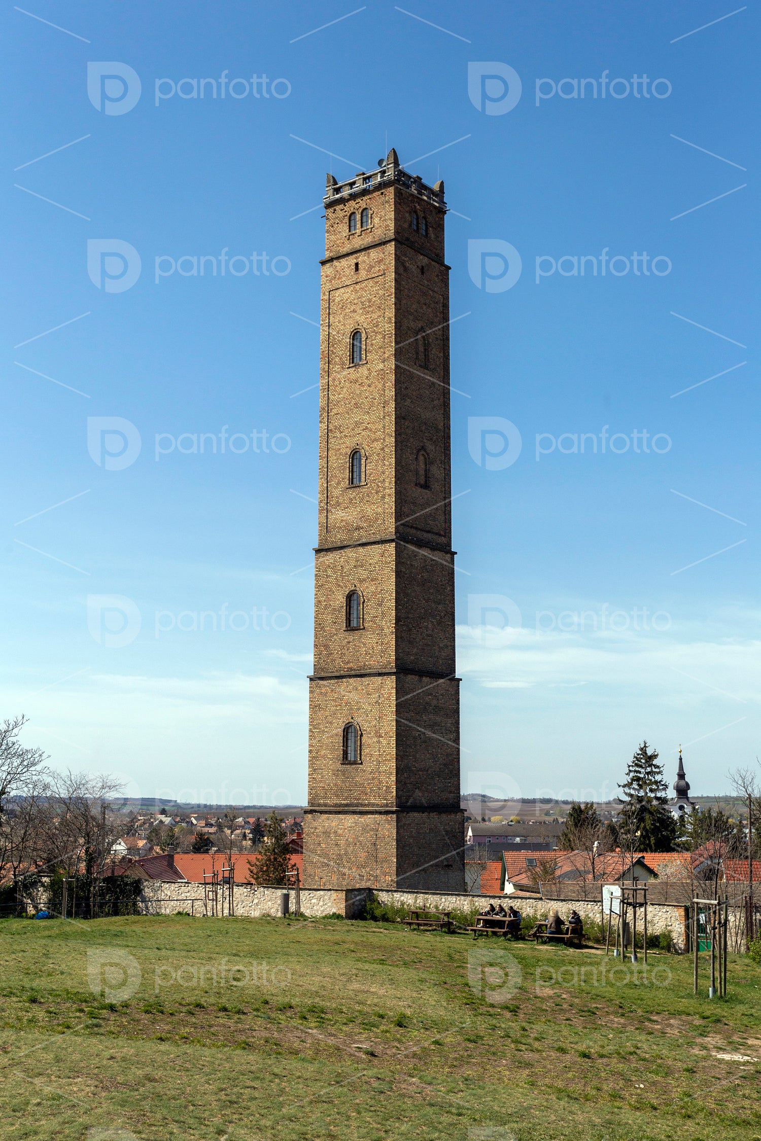 Fellner Jakab lookout tower in Tata