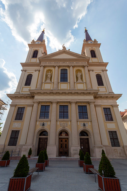 Szombathely Cathedral in Hungary