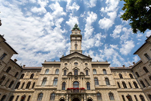 Town hall of Gyor, Hungary